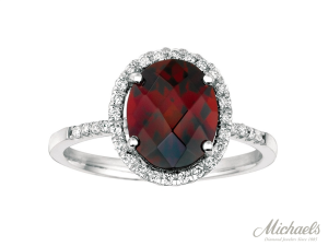 garnet ring